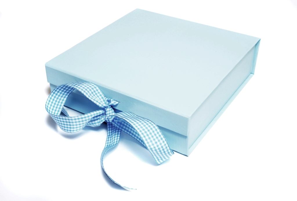 Pale Blue Gift Box