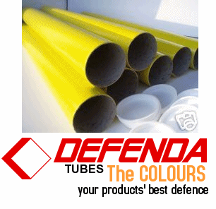 Colour Postal Tubes